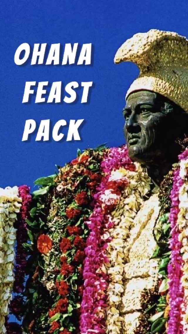 We’ve extended the deadline for our Ohana Feast Packs until June 5th, the day before the event on June 6th! 

Prepared by 100% Hawaiian, these ono Feast Packs will be a great addition to your weekend celebration, just before King Kamehameha Day, June 11th. 

Order yours today at HMoW.org/feastpack and we’ll look forward to seeing you at the drive thru pick up June 6th. 🤩🌈💙🦋