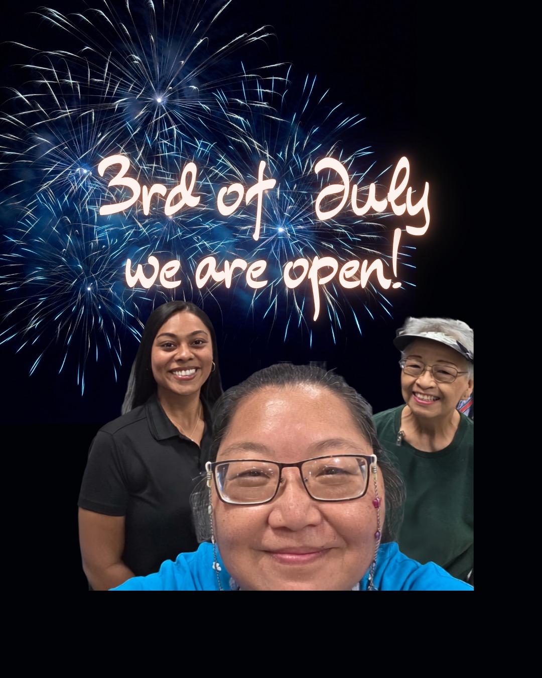 We are open this beautiful July3rd holiday and delivering meals! 

🌈 💙 🌈